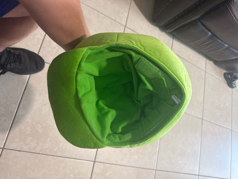 Universal Studios Super Nintendo World Luigi Plush Hat - Picture 8 of 12